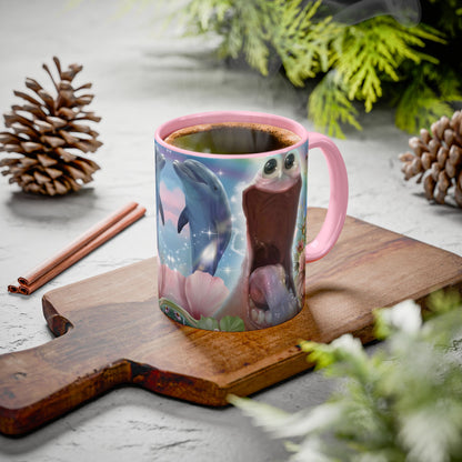 Happy Monster Meme Coffee Mug