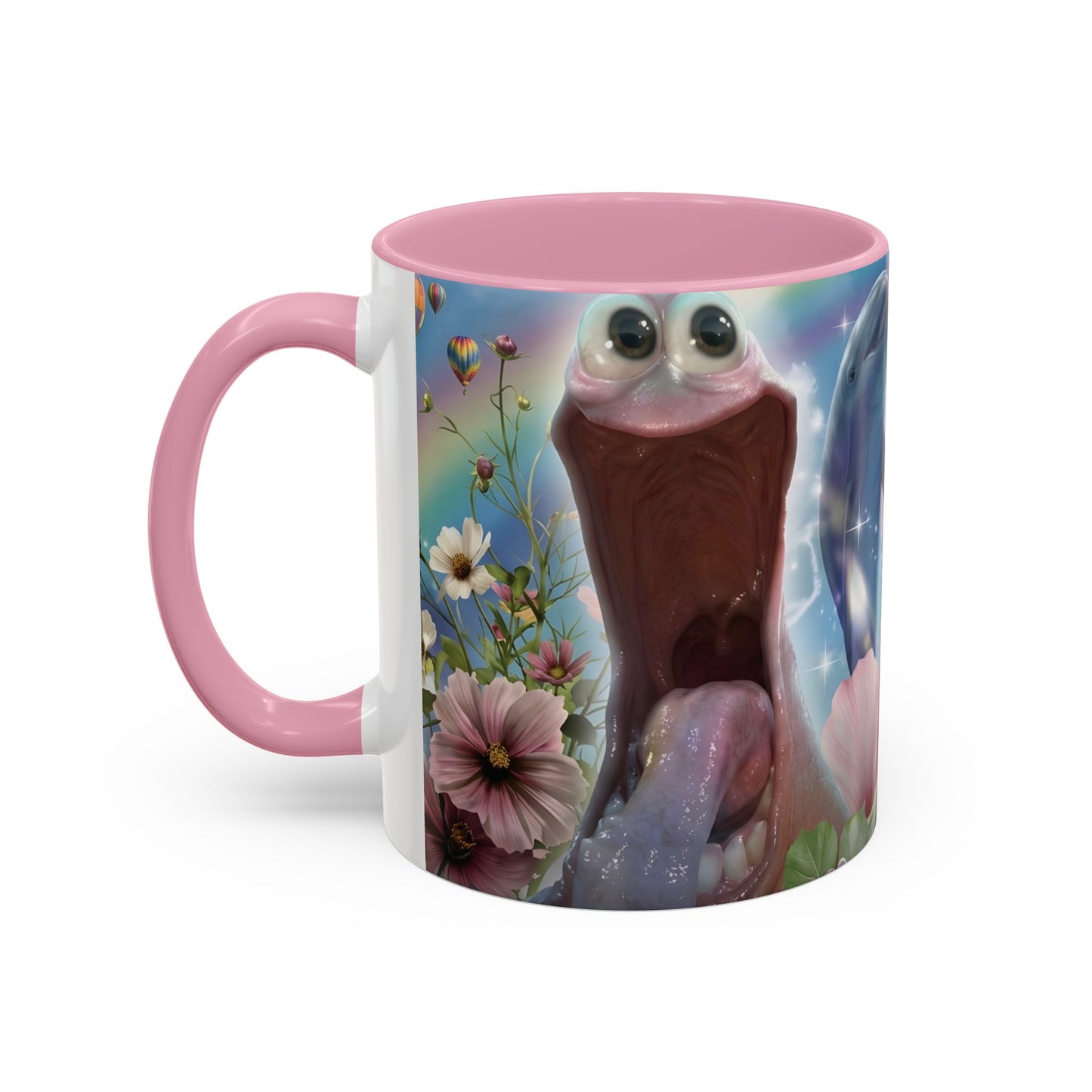 Happy Monster Meme Coffee Mug