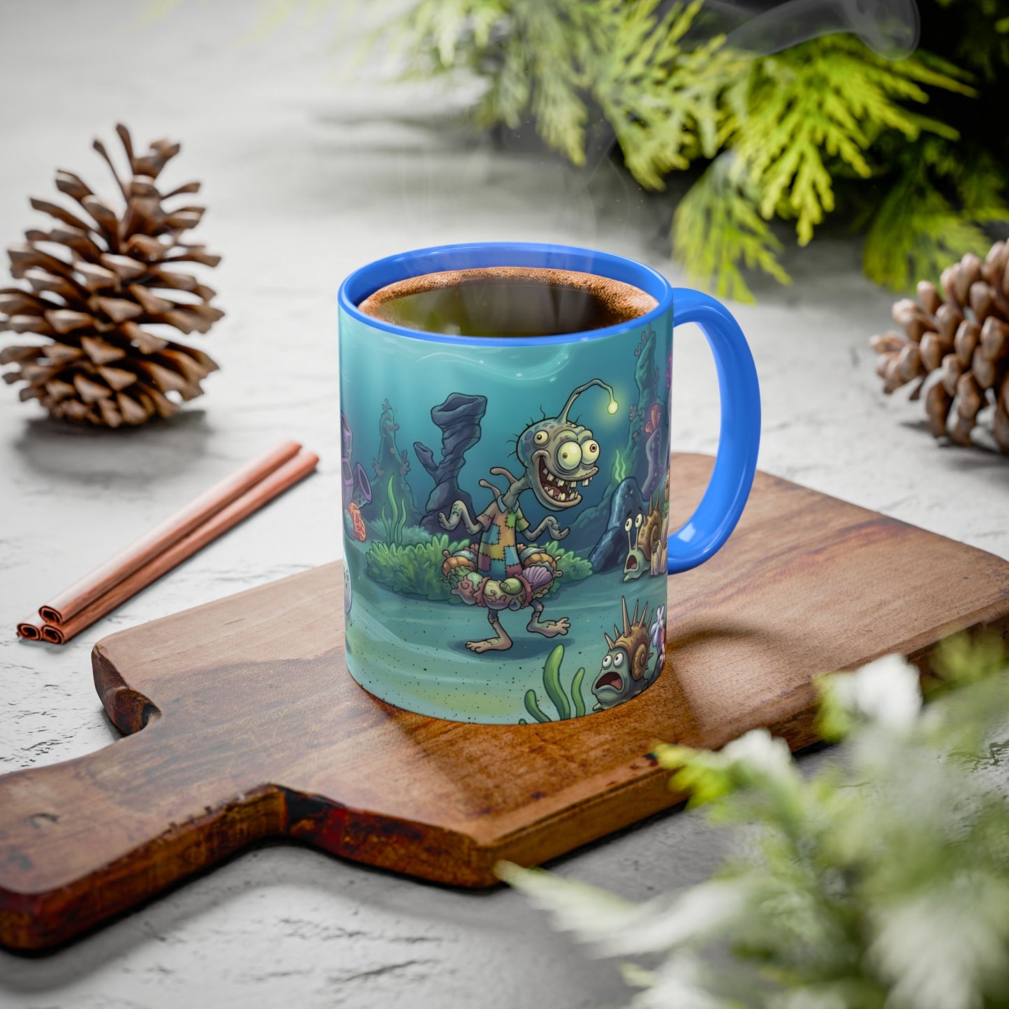 Funny Crazy Creature Meme Coffee Mug