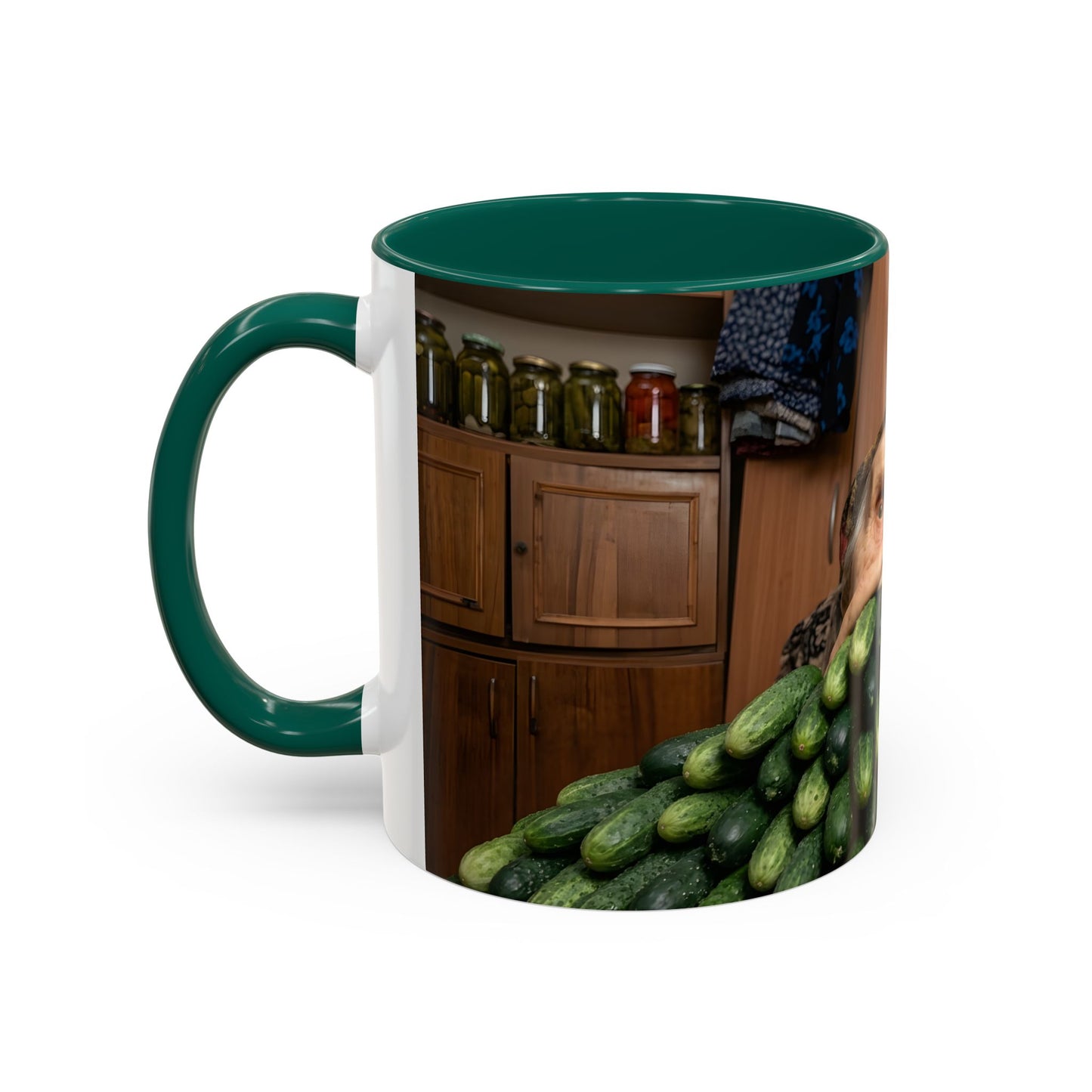Funny Cucumber Grandma Meme Coffee Mug