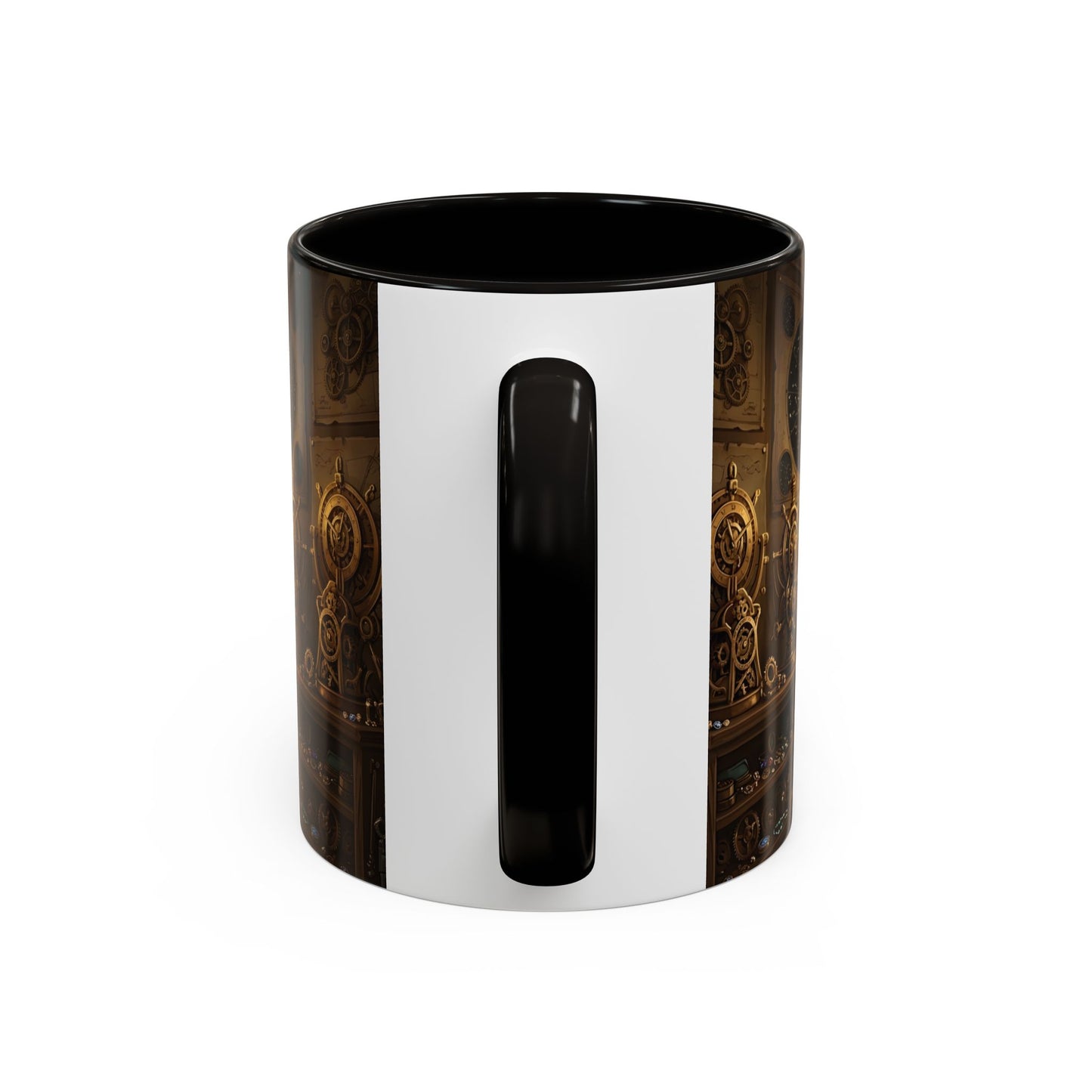 Funny Steampunk Hearing Bird Coffee Mug