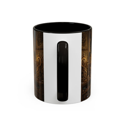 Funny Steampunk Hearing Bird Coffee Mug