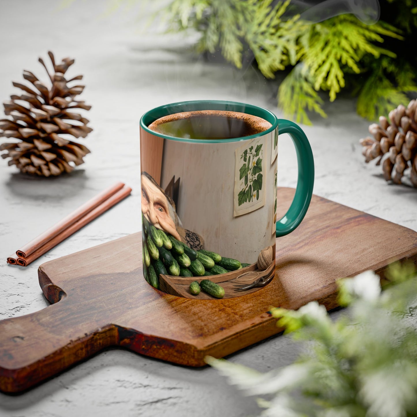 Funny Cucumber Grandma Meme Coffee Mug