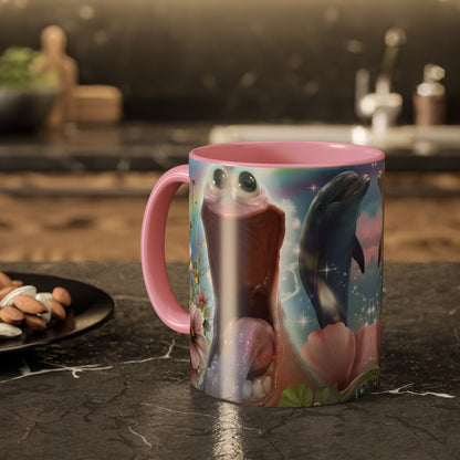 Happy Monster Meme Coffee Mug